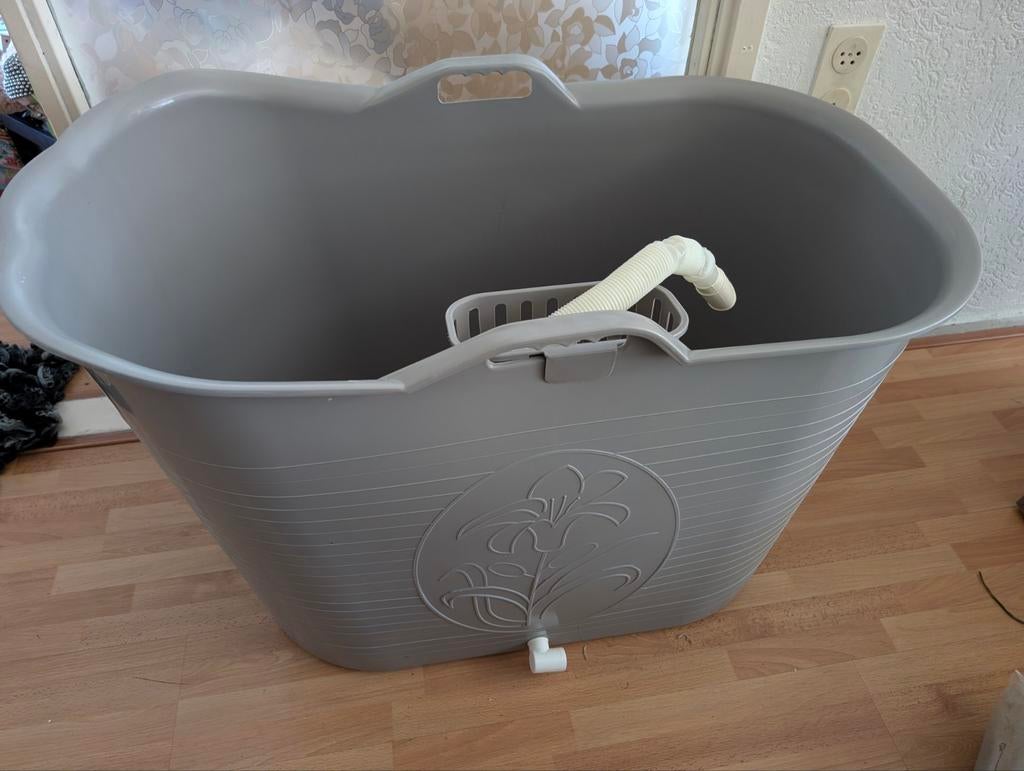 Kunststof Zitbad - Compact en Praktisch, Ophalen, Gebruikt, Grijs, Overige typen