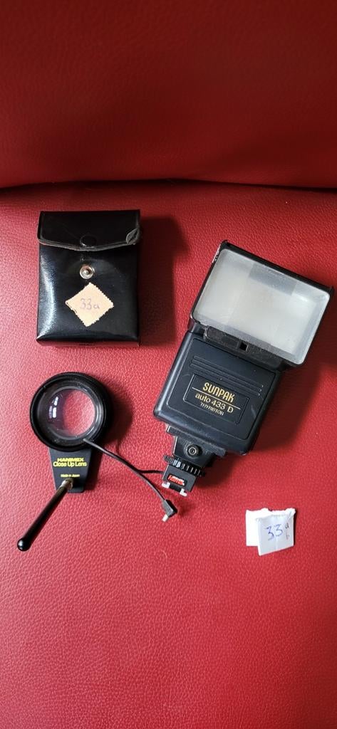 SUNPAK auto 433F thyristor Flitser, Ophalen of Verzenden, Overige merken