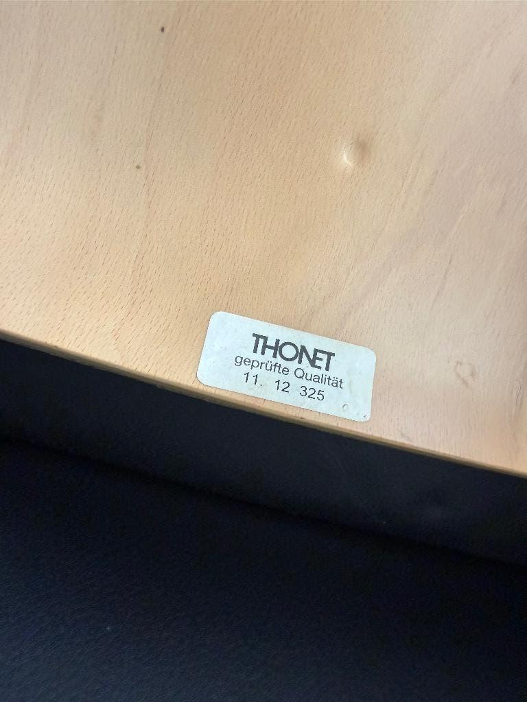 4x Thonet S43 eetkamerstoelen buisframe Bauhaus, Huis en Inrichting, Stoelen, Ophalen, Gebruikt, Overige kleuren, Vier