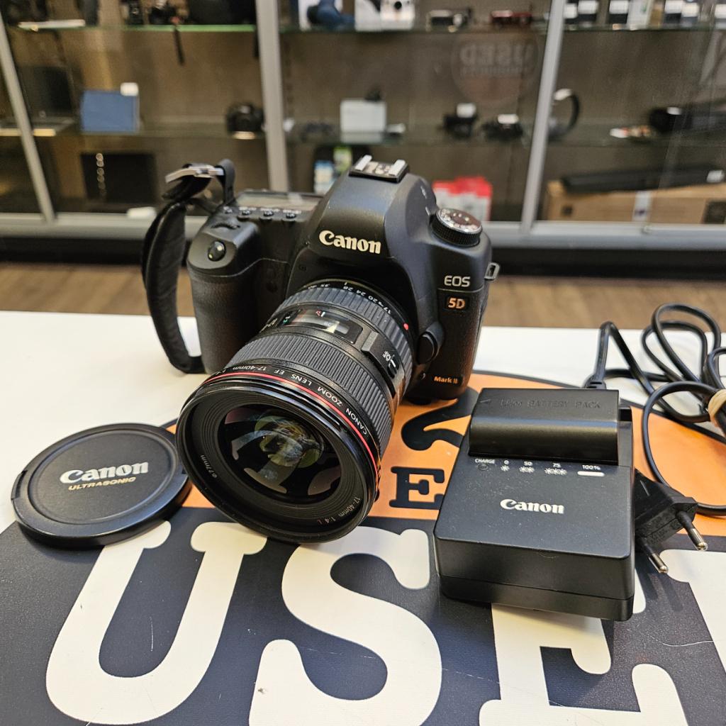 Canon EOS 5d Mark II + 17-40mm USM Lens, Canon, Zo goed als nieuw, Support@canon.com, 30-2, Shimomaruko 3-chome, Ohta-ku
Tokyo 146-8501
Japan
