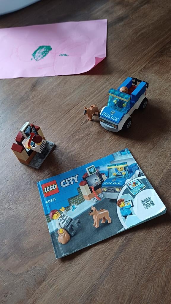 Lego City Politie Achtervolging Set (60241), Ophalen of Verzenden, Gebruikt, Complete set, Lego