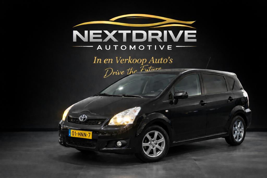 Toyota Corolla Verso 2.2 D4D D-cat 5P 2009 Zwart, Voorwielaandrijving, Zwart, 4 cilinders, Zwart