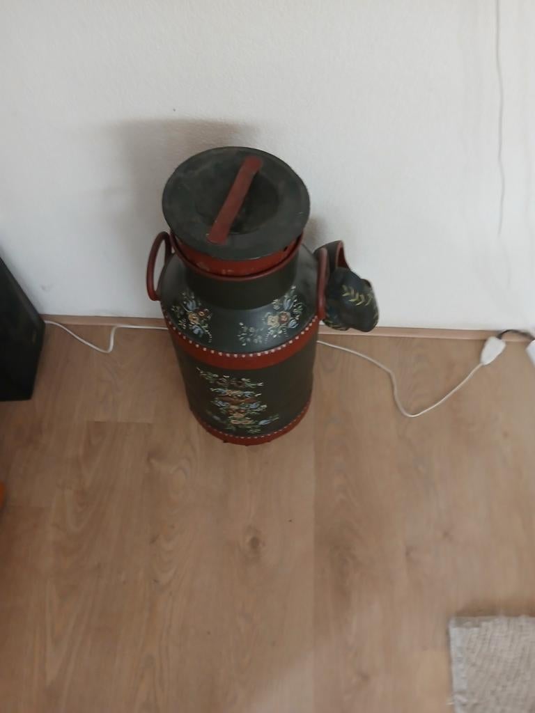 Hindeloopen melkbus. Aantoonbaar 66 jaar oud., Ophalen of Verzenden