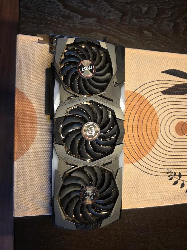 MSI RTX 2070 Super Gaming x Trio, Computers en Software, Videokaarten, PCI-Express 3, GDDR6, Ophalen of Verzenden, Zo goed als nieuw