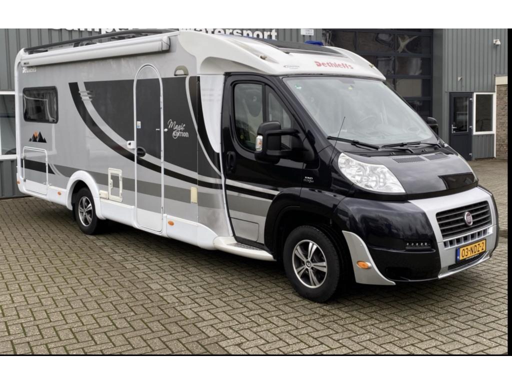 dethleffs magic edition black BM T 001 (1040322), Standaard zit, Ringverwarming, Fiat, Tot en met 3