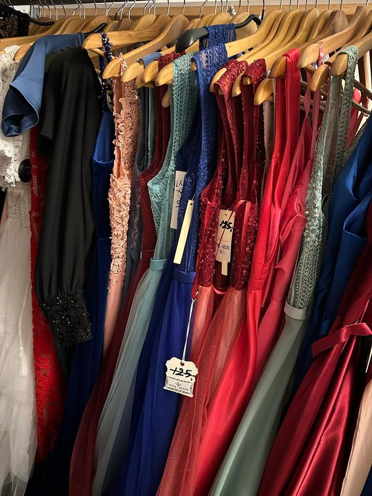 Partij galajurken in diverse kleuren en maten, Kleding | Dames, Maat 38/40 (M), Galajurk, Overige kleuren, Nieuw