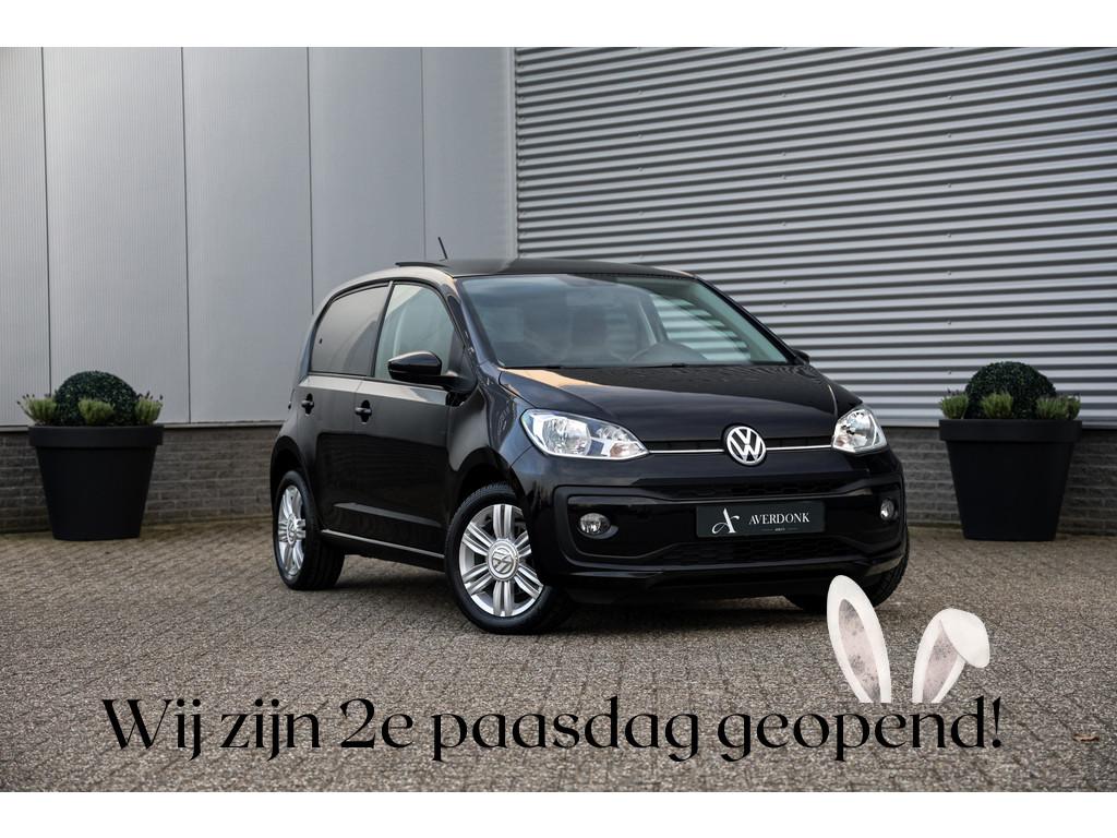 Volkswagen up! 1.0 75PK High Up Automaat 5drs Pano|Stoelvw|C, Stof, Gebruikt, 840 kg, 4 stoelen