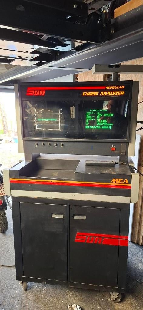 sun mea 1500 motor tester, Auto diversen, Autogereedschap, Ophalen, Gebruikt