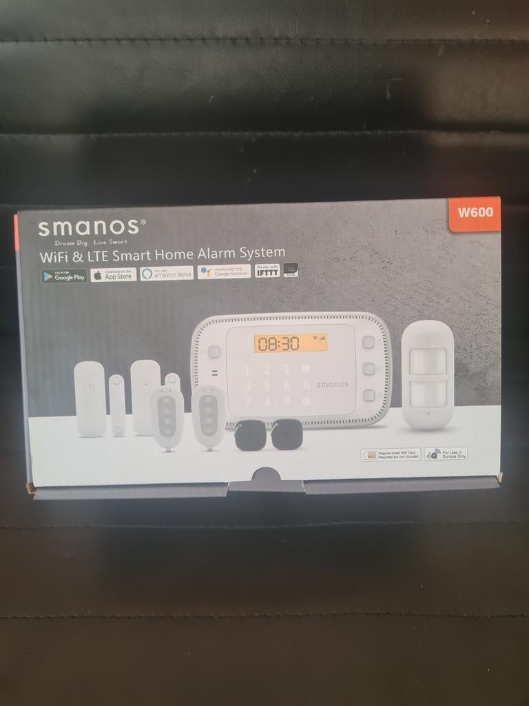 Smanos W600 WiFi & LTE Smart Home Alarmsysteem, Beweging, Draadloos, Nieuw, Ophalen of Verzenden