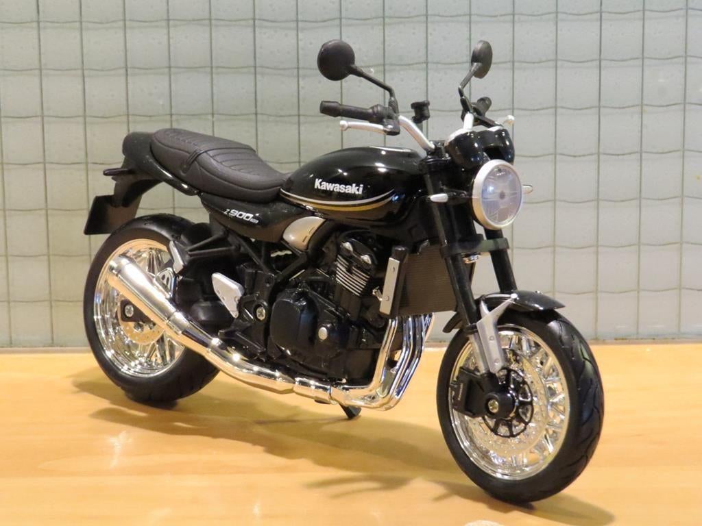 Kawasaki Z900 RS 1:12 black, May Cheong Group France S.A.S., Nieuw, Ophalen of Verzenden, 1:9 t/m 1:12
