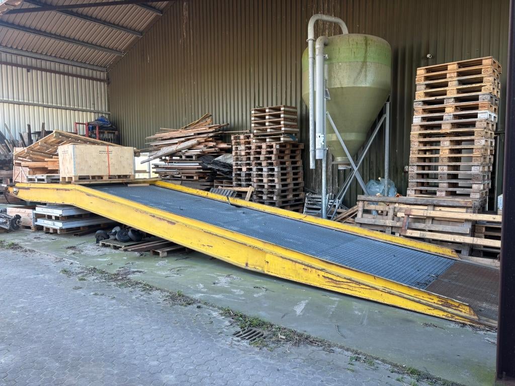 Storax Mobiele laaddok laadbrug dok ramp 7 Ton, Ophalen, Transport