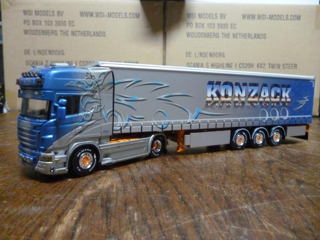 WSI Scania Konzack, Ophalen of Verzenden, Nieuw, Bus of Vrachtwagen, Wsi