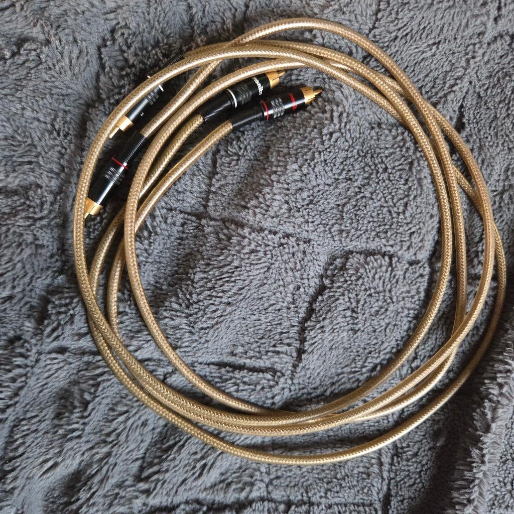 Monitor PC OFC Silver interlinks 1.5 mtr, Ophalen of Verzenden, Gebruikt, Minder dan 2 meter, Interlink-kabel