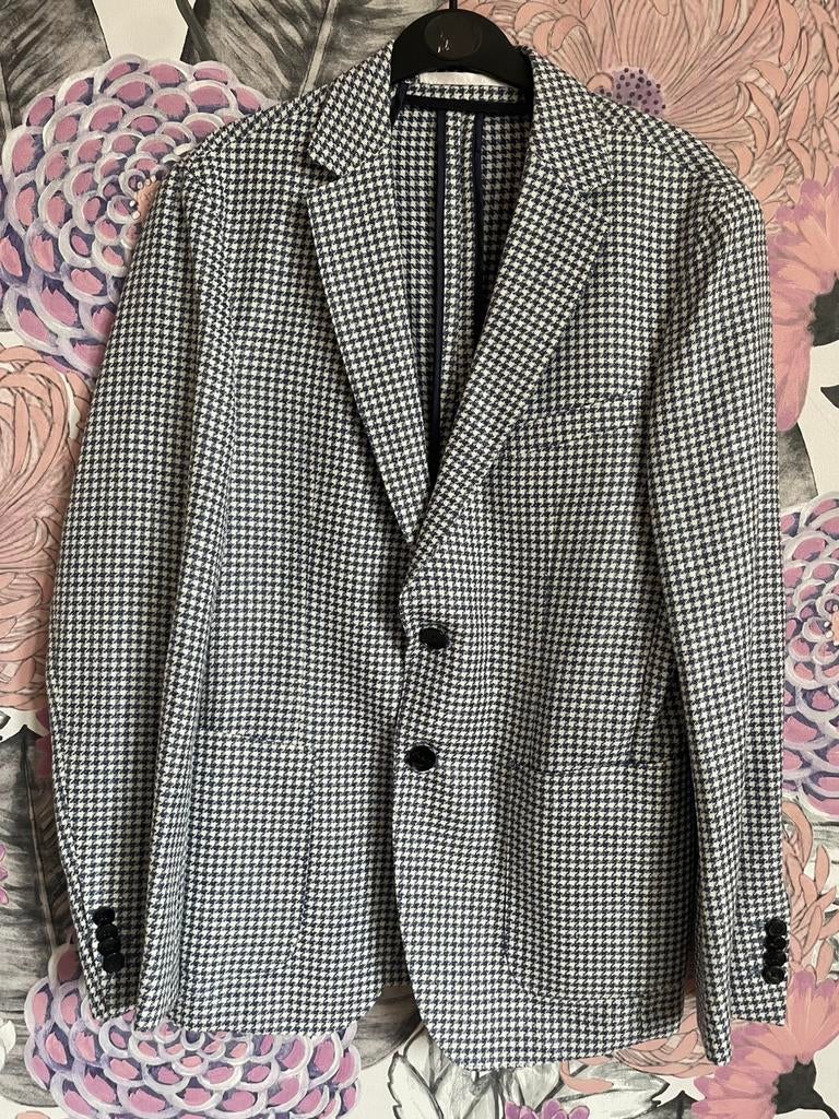 Hugo boss heel gaaf jasje maat 46, Blauw, Ophalen of Verzenden, Zo goed als nieuw, X