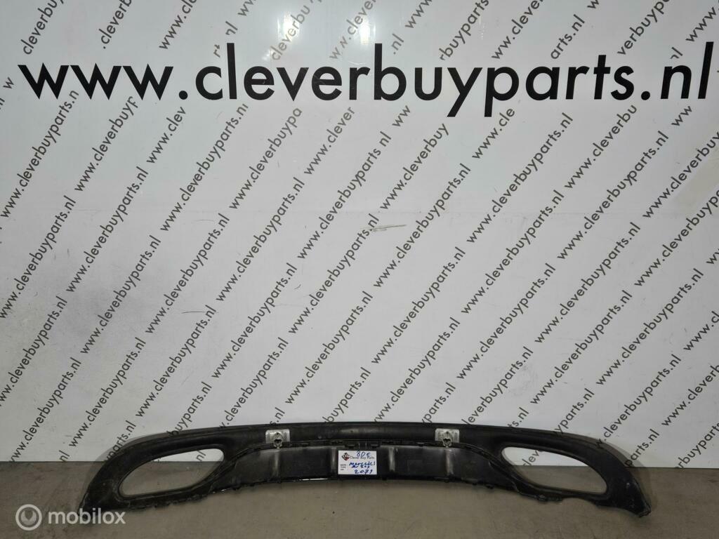 Diffuser achter origineel Mercedes C-klasse W205 ('14->), Auto-onderdelen, Gebruikt, Mercedes-Benz, Ophalen of Verzenden, Mercedes-Benz
