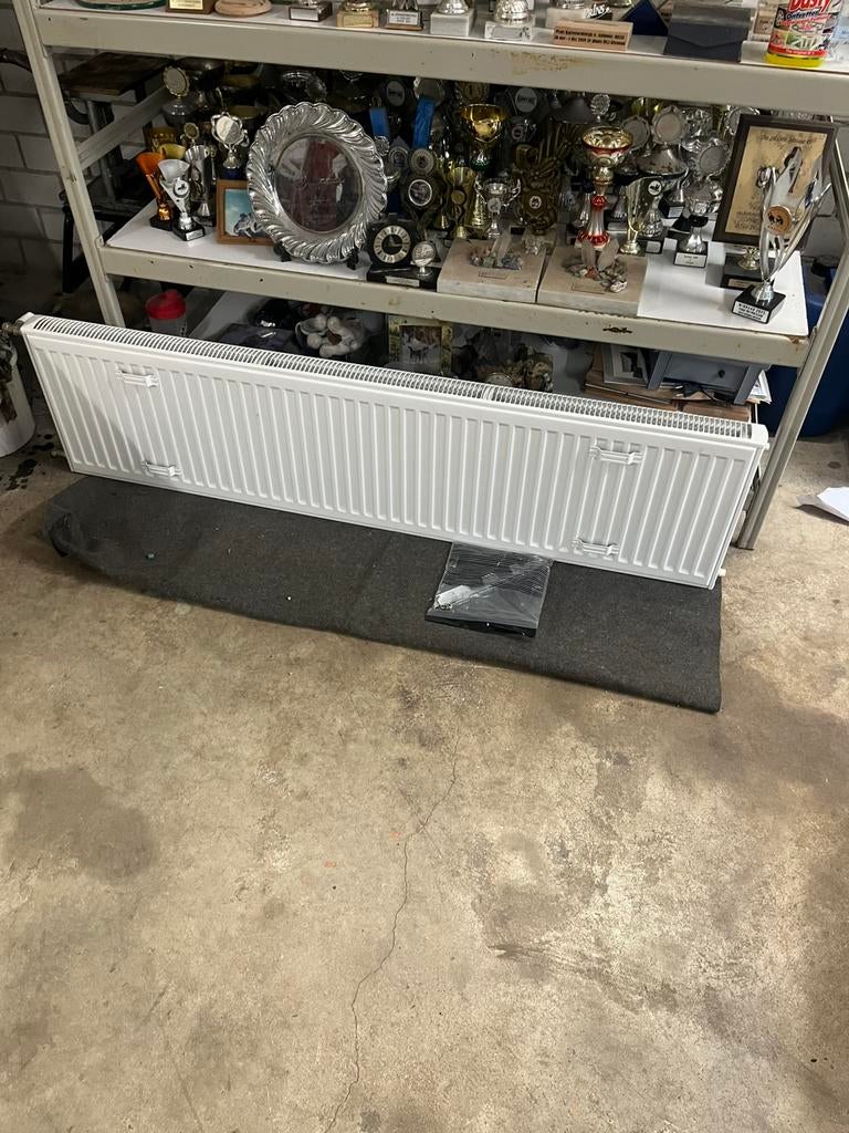 Radiator zgan 160x40 verwarming, 30 tot 80 cm, Radiator, 150 cm of meer, Ophalen of Verzenden