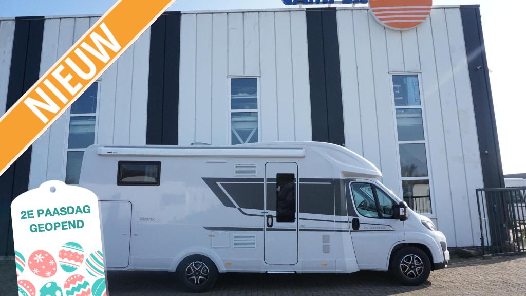 Adria Matrix Axess 670 SL, Caravans en Kamperen, Campers, Automaat, Ringverwarming, Fiat, Bedrijf