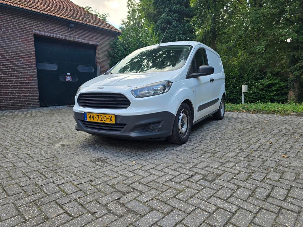 Ford Transit Courier 1.5 Tdci 55KW 2016, Auto's, Voorwielaandrijving, 74 pk, Zwart, 4 cilinders