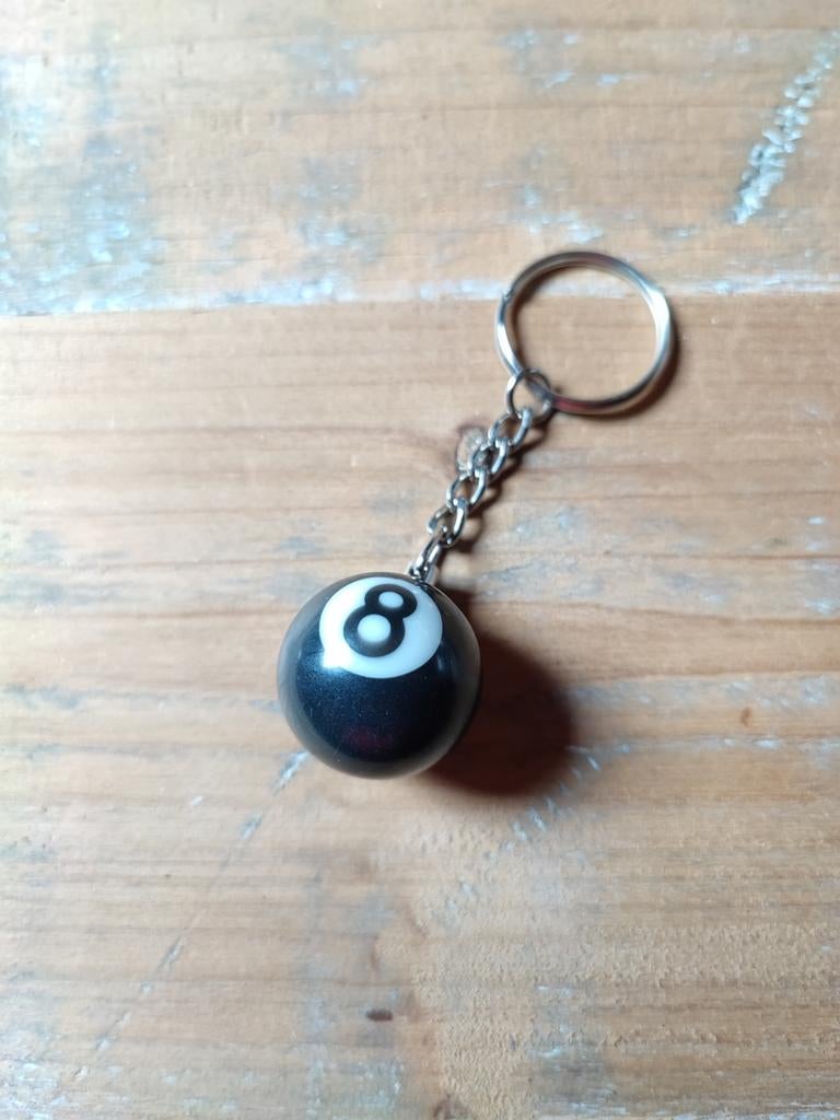 Sleutelhanger 8-ball, Verzenden, Nieuw