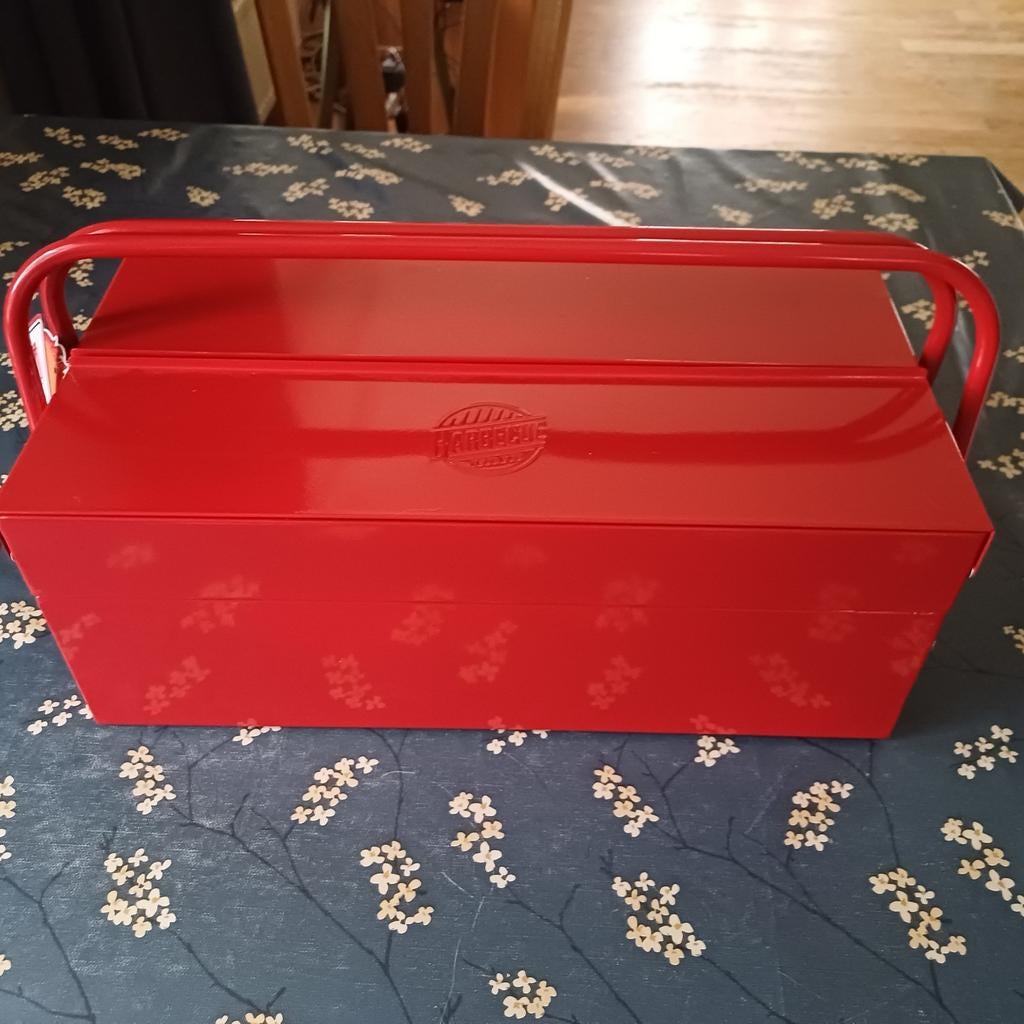 Suck Uk Barbecue Toolbox Houtskool, Ophalen, Nieuw, Suck uk