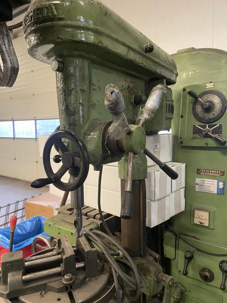 Kolomboormachine gosmeta incl klem en boorkop mc3, Ophalen, Gebruikt, Kolomboormachine