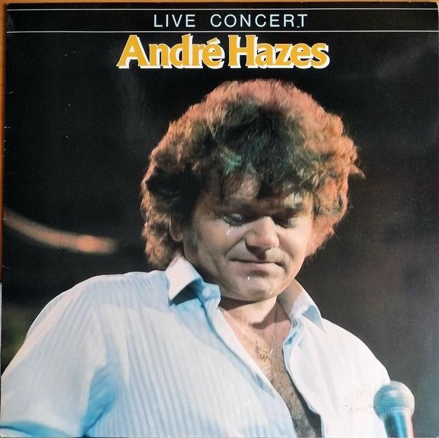 André Hazes - Live Concert, Ophalen of Verzenden, Gebruikt, 12 inch, Levenslied of Smartlap