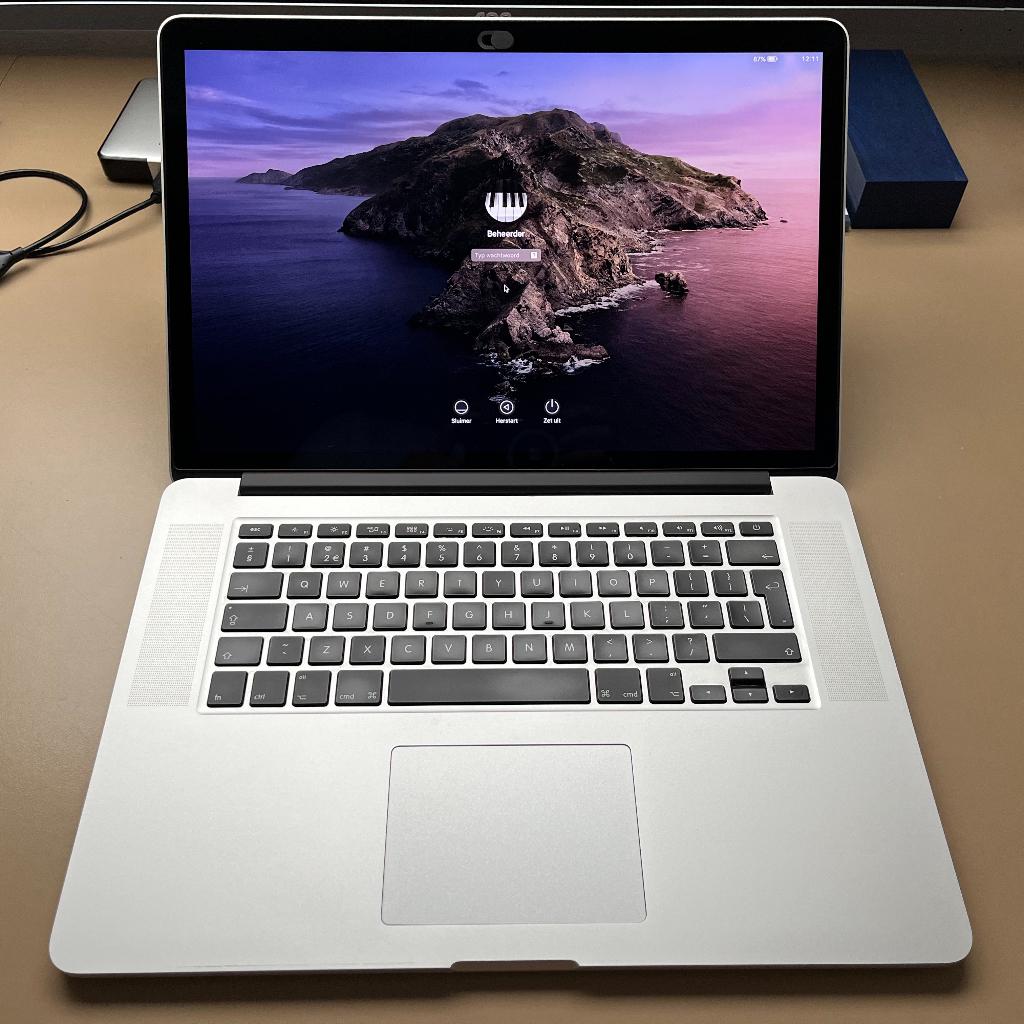 Apple MacBook Pro 15-inch (medio 2012) model A1398, Computers en Software, Apple Macbooks, Gebruikt, 8 GB, 512 GB, 4 Ghz of meer