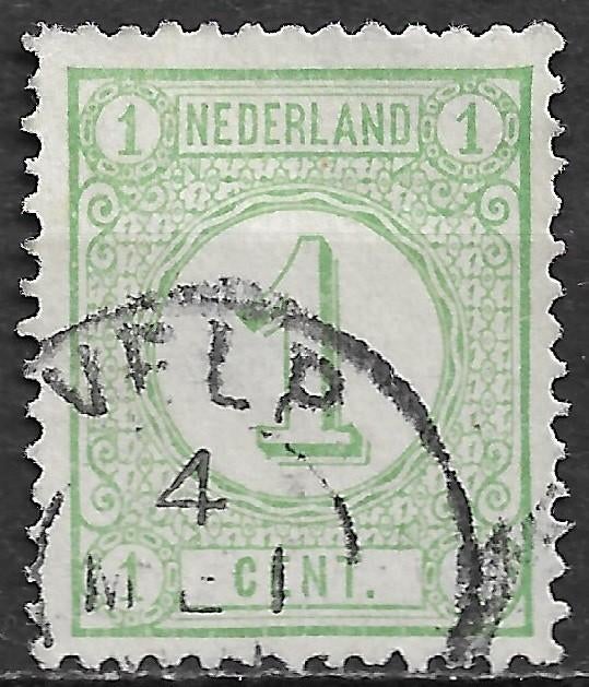 87. nederland nvph 31 KR stempel VELP, Ophalen of Verzenden, T/m 1940, Gestempeld