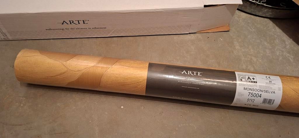 Arte Monsoon Selva Musa 75004 (1rol nieuw), Ophalen of Verzenden, Minder dan 10 m²