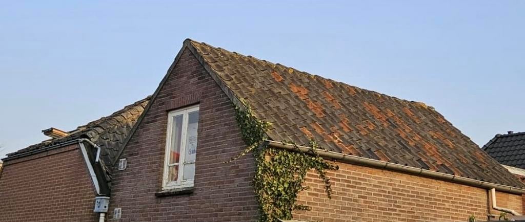 Oud hollandse dakpannen, Ophalen, Gebruikt, Steen of Klei, Blauw