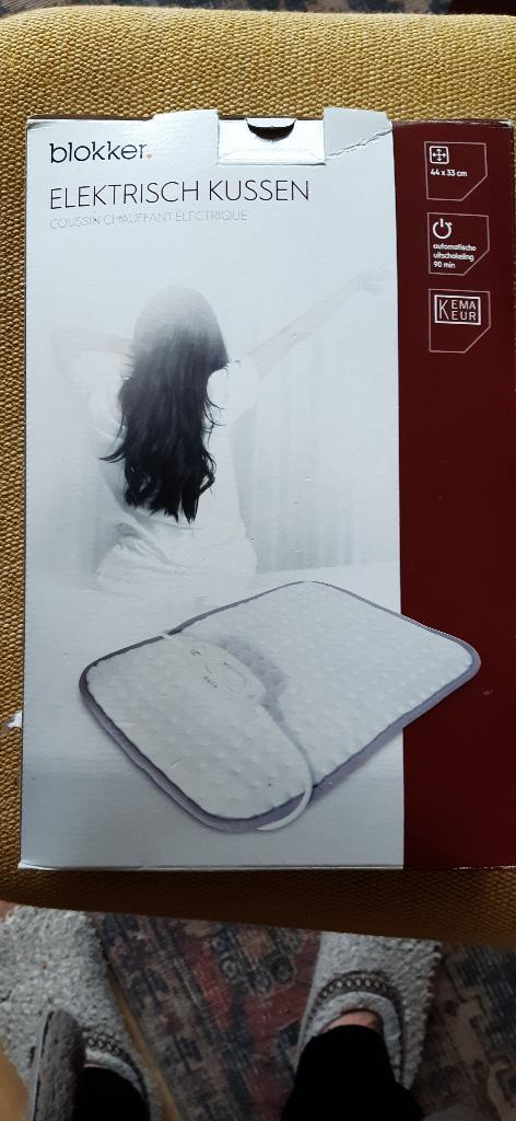 Electrisch kussen, Huis en Inrichting, Woonaccessoires | Kussens, Ophalen of Verzenden, Nieuw, Wit, Rechthoekig