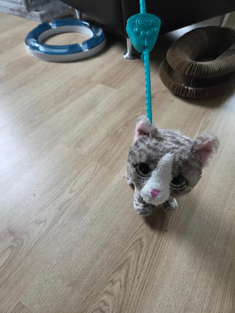 Interactieve speelgoedkat met geluid, Kinderen en Baby's, Speelgoed | Knuffels en Pluche, Ophalen of Verzenden, Gebruikt