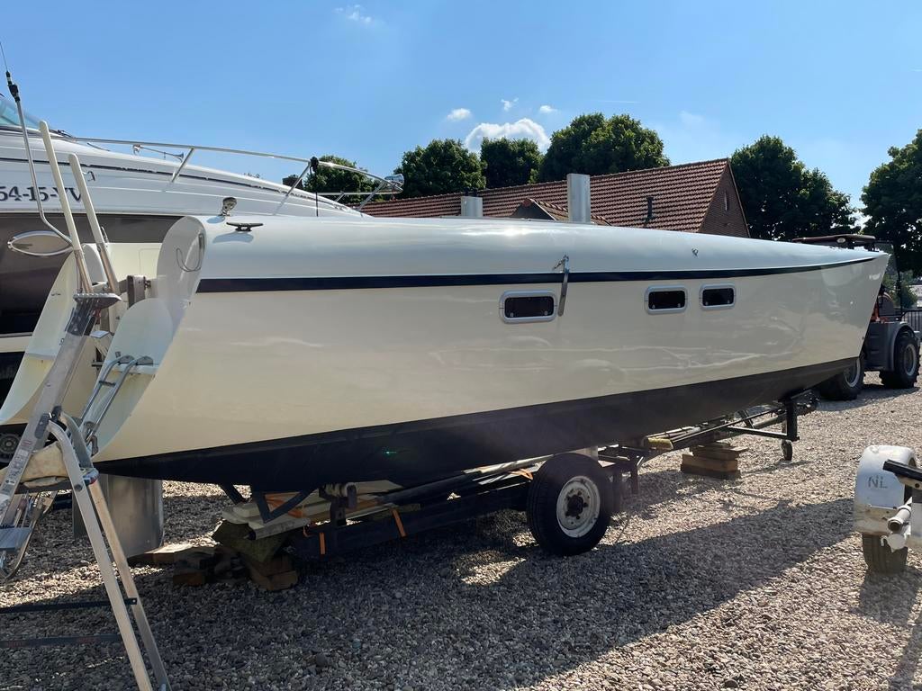 Trailerbare Catamaran - Snel, Stabiel & Kompleet Uitgerust, Ophalen, Gebruikt, Benzine