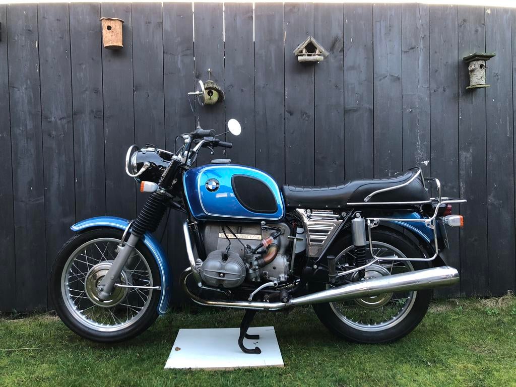 BMW R60/5 (1972) – Slechts 44.533 km, Motoren, Motoren | BMW, Cardan-aandrijving, 2 cilinders, Particulier, Toermotor