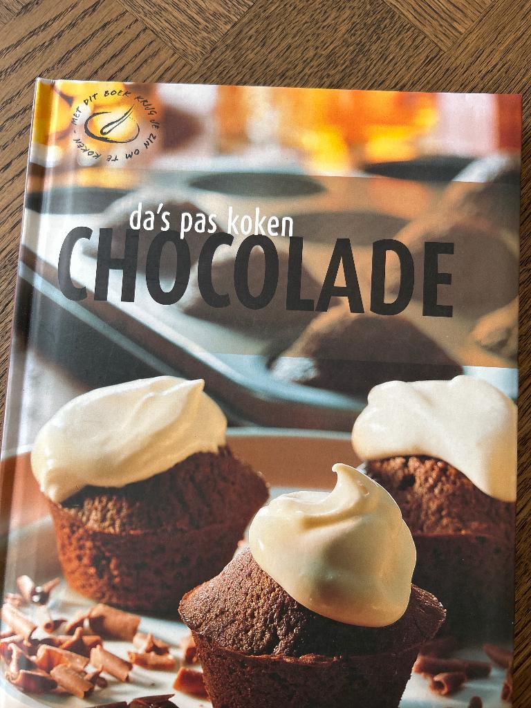 Da’s pas koken Chocolade, Boeken, Kookboeken, Zo goed als nieuw, Europa, Taart, Gebak en Desserts, Ophalen