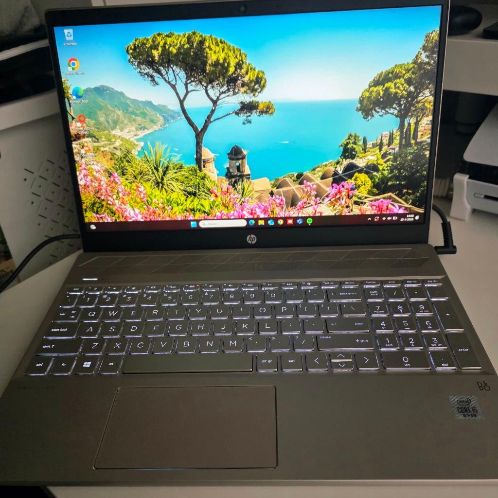 laptop HP Pavilion 15-cs3852nd, Ophalen, 256 GB, Met videokaart, 2 tot 3 Ghz