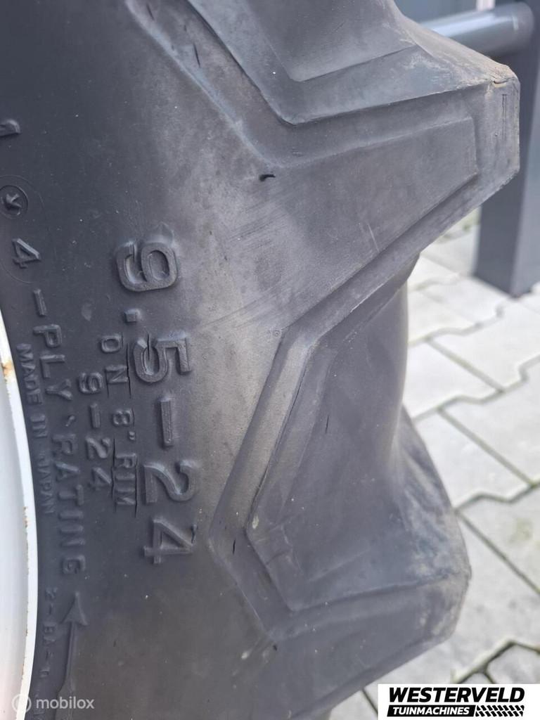 Set gebruikte Shibaura ST330 Akkerbanden op velg, Overige typen, Handelsplein, Shibaura, Info@westerveldtuinmachines.nl