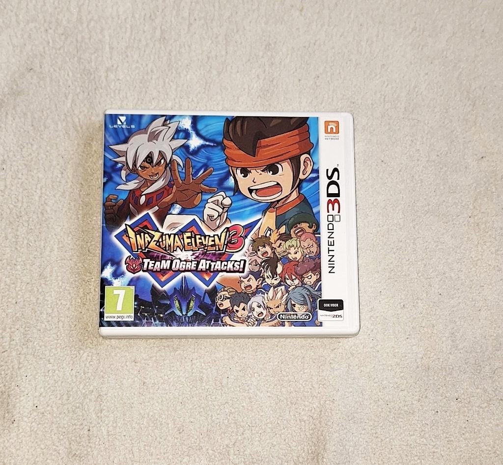 Inazuma Eleven 3: Team Ogre Attacks (Nintendo 3DS), Ophalen, 1 speler, Zo goed als nieuw, Vanaf 3 jaar