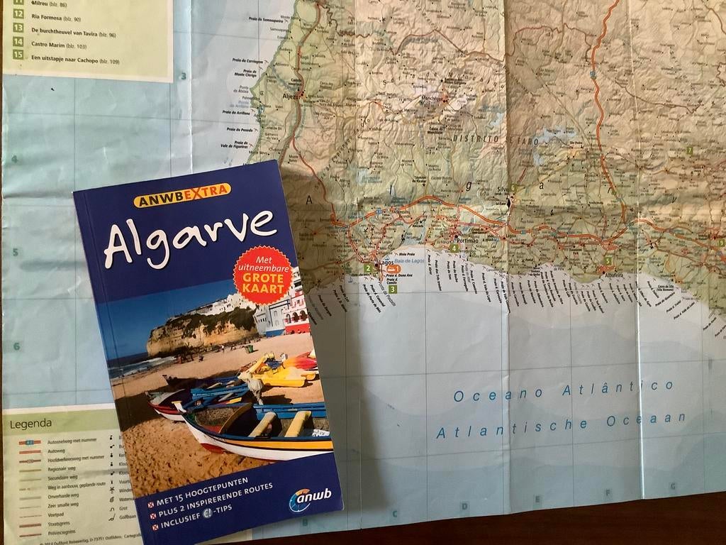 Algarve Portugal ANWB reisgids + kaart, Boeken, Reisgidsen, Europa, Nieuw, Ophalen of Verzenden, Reisgids of -boek