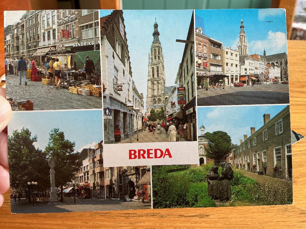 Breda, Verzenden, 1980 tot heden, Gelopen, Noord-Brabant