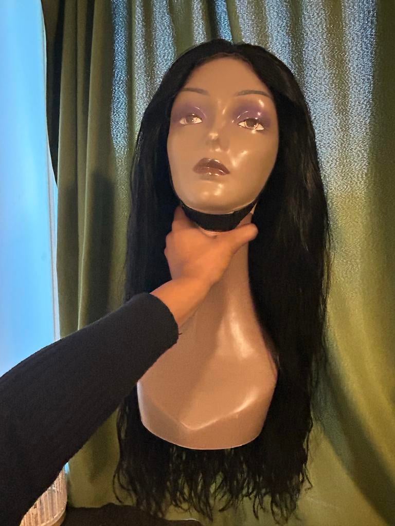 Pruik echt haar, Ophalen of Verzenden, Zo goed als nieuw, Pruik of Haarverlenging