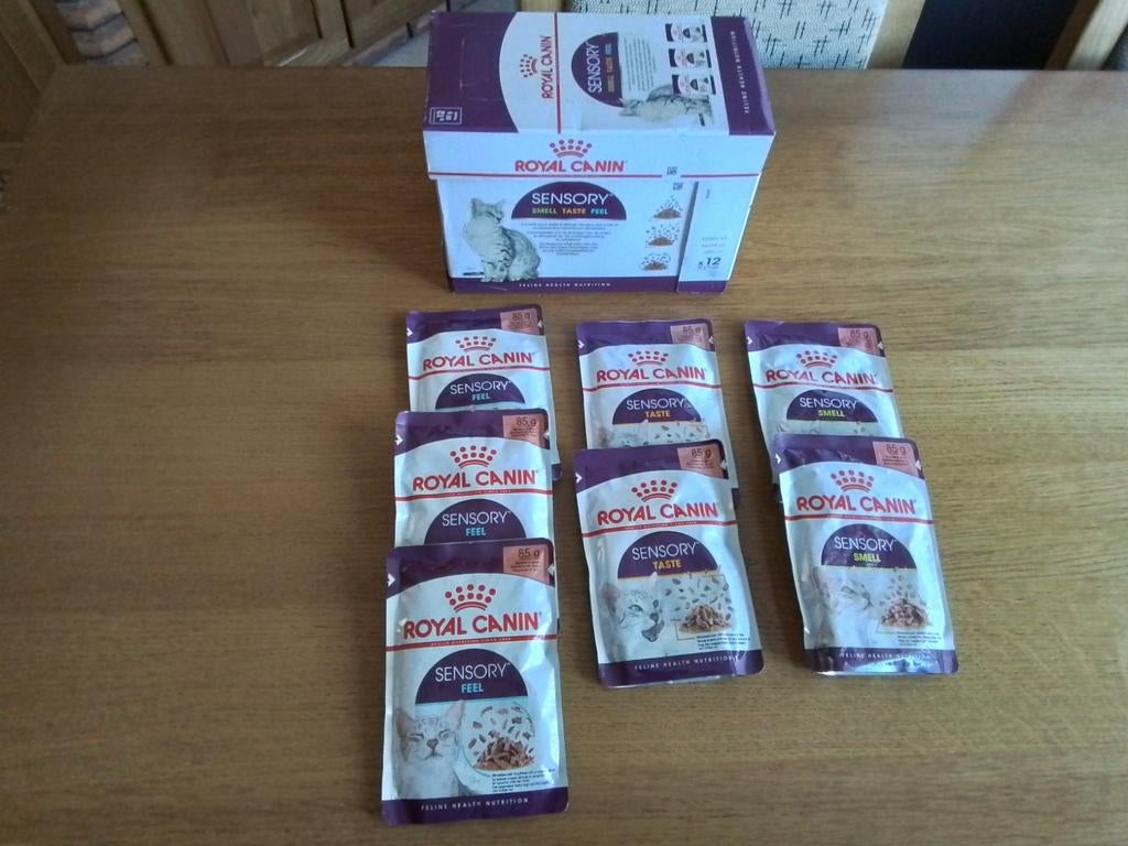 Royal canin sensory kattenvoer kat poes kater 19 zakjes €10, Dieren en Toebehoren, Ophalen of Verzenden, Kat