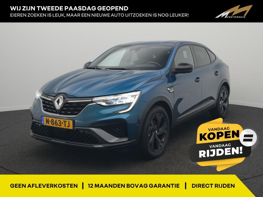 Renault Arkana 1.6 E-Tech Hybrid 145 R.S. Line - RIJKLAARPRI, Gebruikt, 4 cilinders, Blauw, Origineel Nederlands