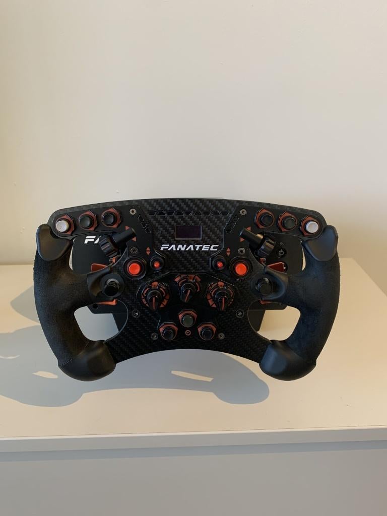 Fanatec CSL Elite PS + Formula V2 + Clubsport Pedals V3, Ophalen, Racestuur, Gebruikt, Verstelbaar