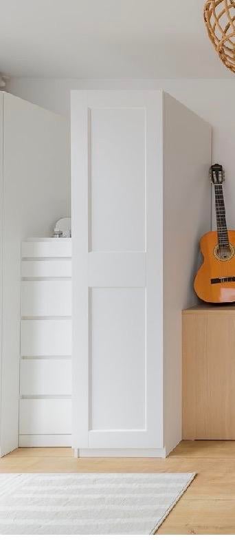 IKEA Pax kast met deur en roedes, Ophalen, Minder dan 50 cm, Gebruikt, 200 cm of meer