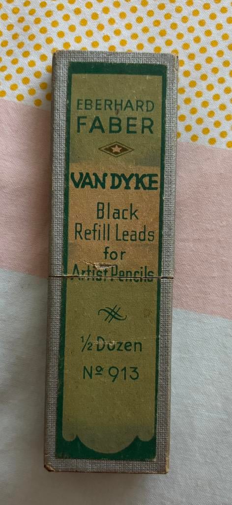 Eberhard Faber van Dyke, Ophalen, Potlood of Stift