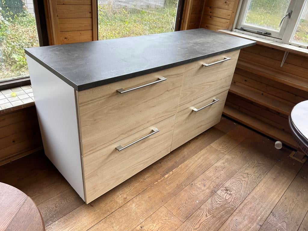 Keukenblok, Huis en Inrichting, Ophalen, Gebruikt, 50 tot 75 cm, Minder dan 100 cm