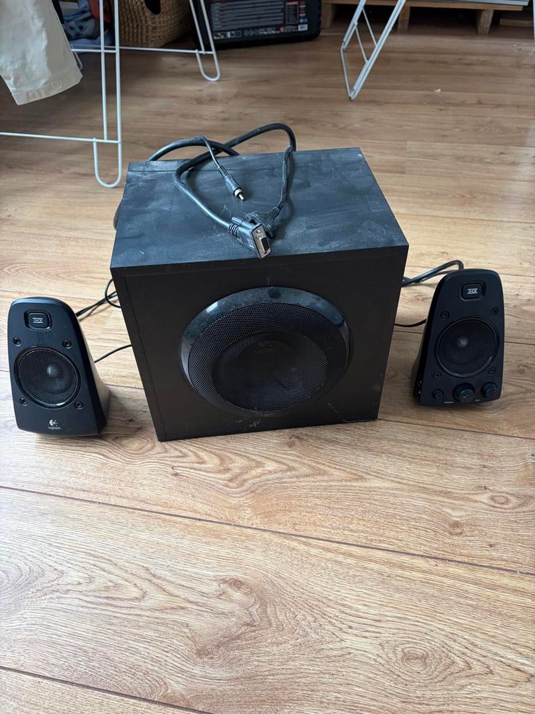 Logitech THX Z623 speakersysteem, Gebruikt, Complete surroundset, 120 watt of meer, Ophalen