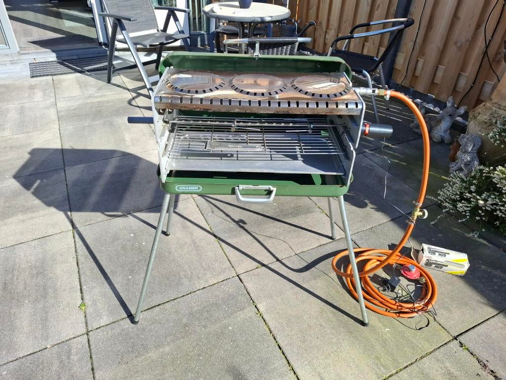 Cramer  gasgril, Ophalen, Gebruikt