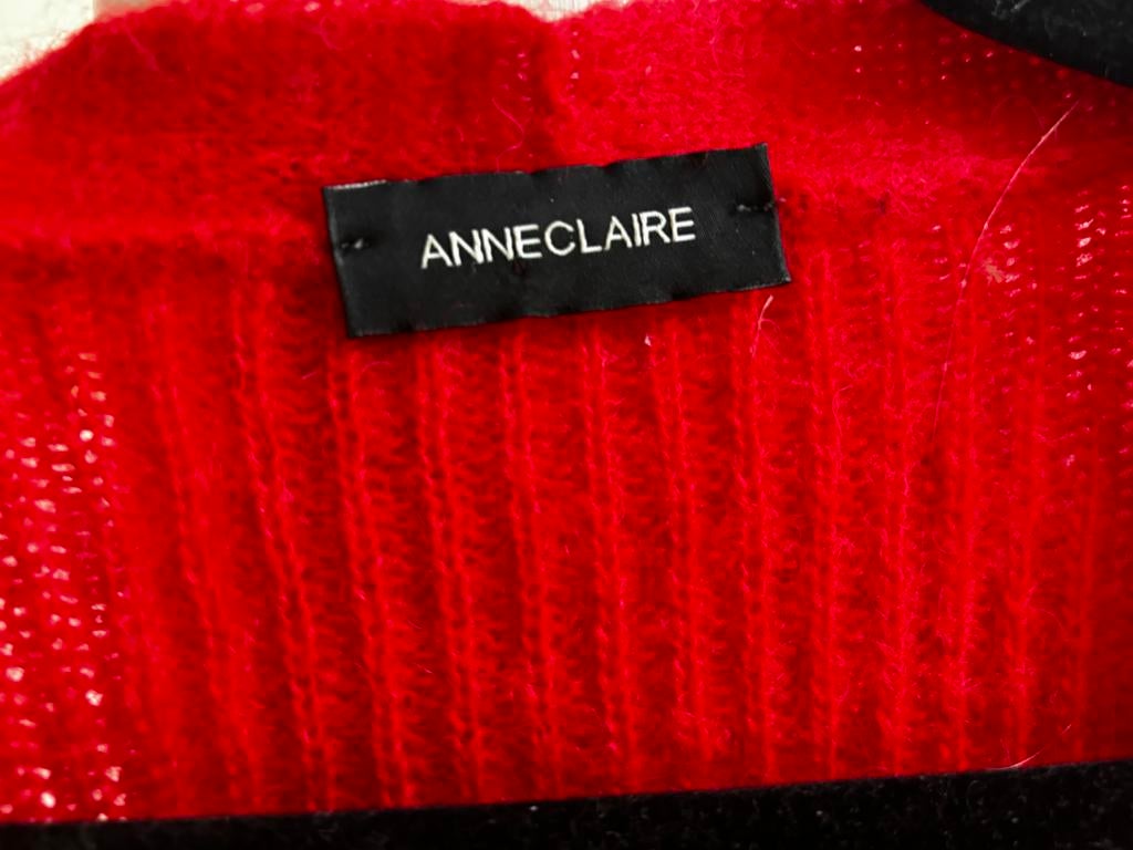 Anne Claire Rood Vest - Heerlijk Dragend, Verzenden, Gedragen, Rood